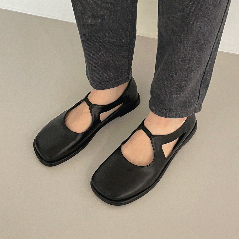 코이 밴딩 플랫 슈즈 2color